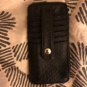 Black wallet